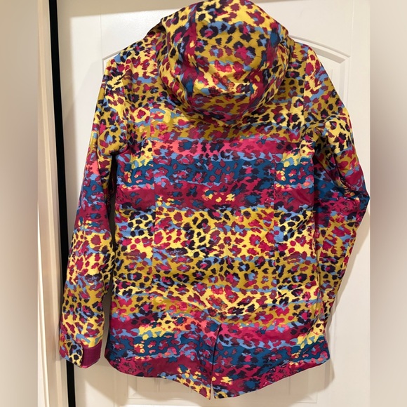 The North Face Vagabond Women’s Colorful Animal Print Hyvent Ski Jacket l Small - Picture 8 of 16